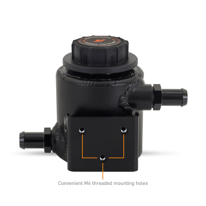 Mishimoto MMRT-EXP-TRDBK Universal Aluminum Coolant Expansion Tank - MWBK
