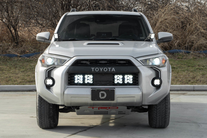 Diode Dynamics DD7544 14-23 Toyota 4Runner SS5 Stealth Grille LED 4-Pod Kit - Pro White Combo