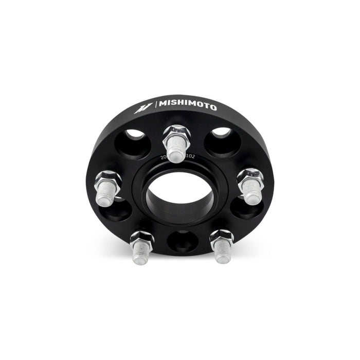 Mishimoto MMWS-013-250BK Wheel Spacers - 5x120 - 64.1 CB - M14 x1.5 - 25mm - BK
