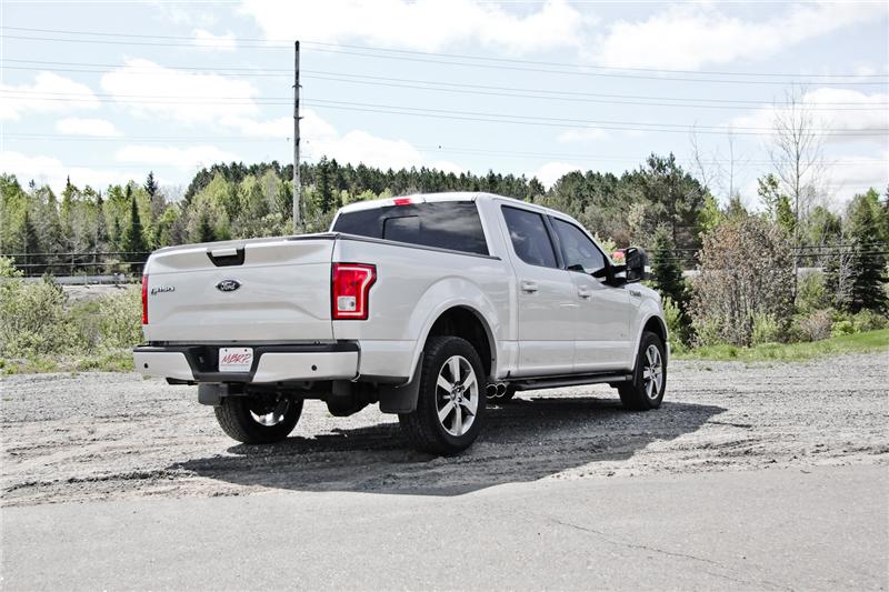 MBRP S5260AL 15-16 Ford F-150 2.7L/3.5L/5.0L 3in Cat Back Single Side Pre-Axle Dual Exit ALU