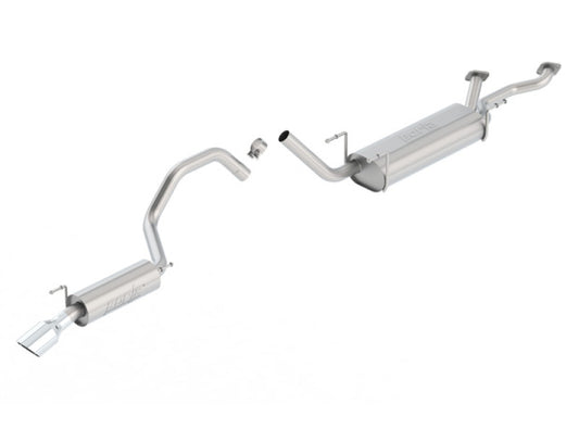 Borla 14814 98-04 Lexus LX470/Toyota Land Cruiser Stainless Steel Catback Exhaust