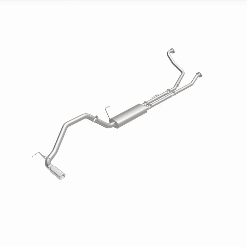Magnaflow 19421 MagnaFlow CatBack 07-15 Nissan Titan V8 LGAS/LFLEX Single MF Polished Stainless Exhaust