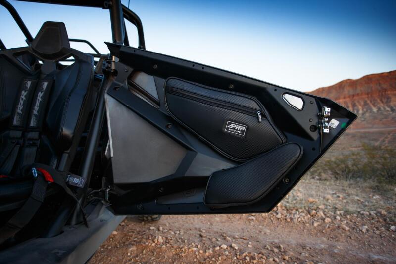 PRP Seats E97-210 PRP Polaris RZR PRO XP/PRO R/Turbo R Front Door Bags with Knee Pad (Pair)