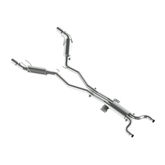MBRP S7024409 2010 Chev Camaro V8 6.2L Automatic (L99) 3 Dual Cat Back Round Tips T409