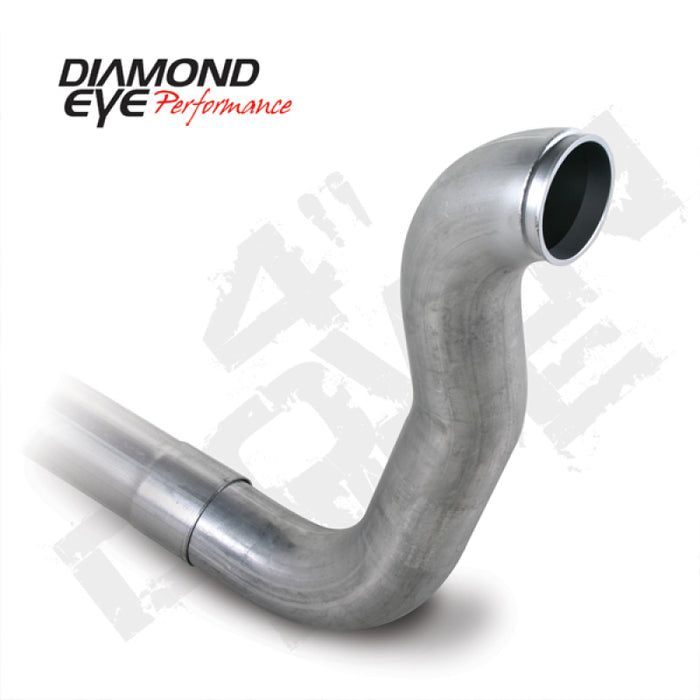 Diamond Eye Performance 220105 Diamond Eye DWNP 4in TB SGL W/ HX40 FLANGE AL DODGE 5.9L 2500/3500 89-93 4X4 ONLY
