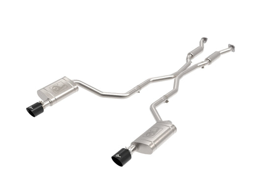 aFe 49-32086-B 11-21 Dodge Durango V6-3.6L / V8-5.7L MACH Force-Xp 304 SS Cat-Back Exhaust System w/ Black Tip