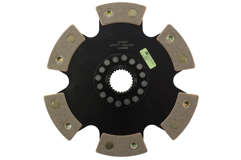 ACT 6240030 2007 BMW 335i 6 Pad Rigid Race Disc