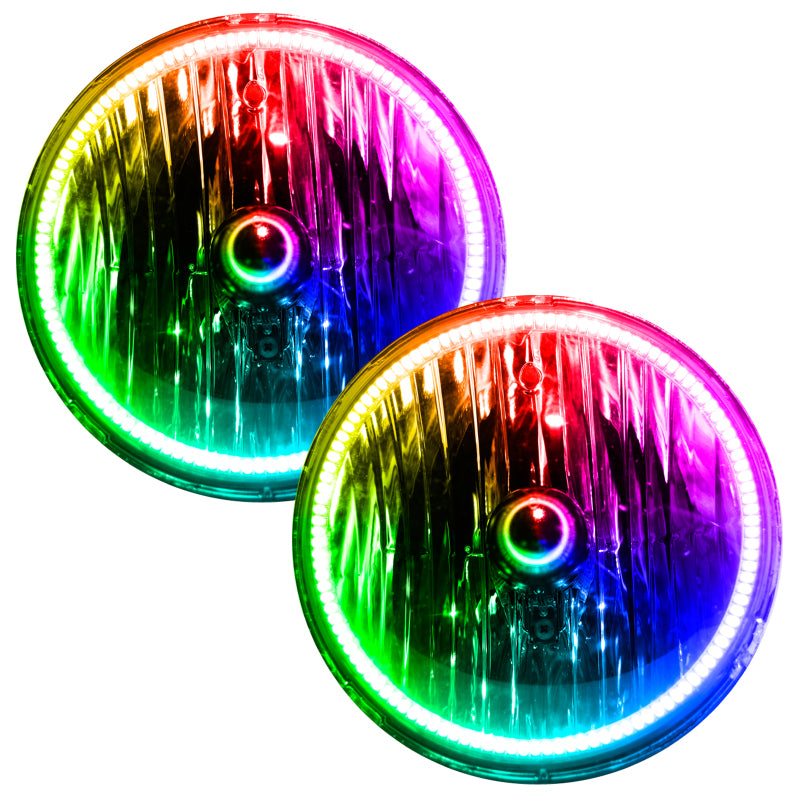 ORACLE Lighting 7079-332 Oracle 07-16 Jeep Wrangler JK SMD HL - ColorSHIFT Dynamic