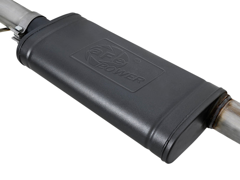aFe 49-38078-B Large Bore HD 3in 304 SS Cat-Back Exhaust w/ Black Tips 14-19 Jeep Grand Cherokee (WK2) V6-3.6L