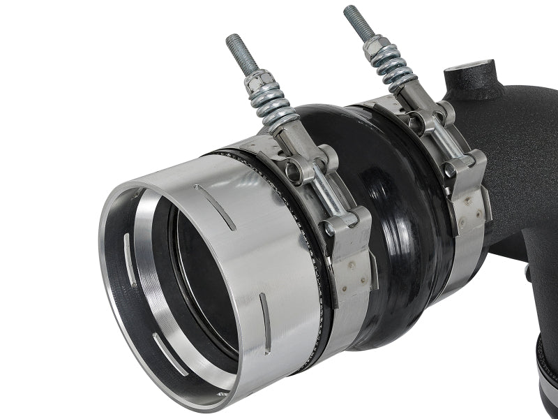 aFe 46-20314-B Bladerunner 3in Hot and Cold Side Black Intercooler Tubes 2017 Ford Diesel Trucks V8 6.7L (td)