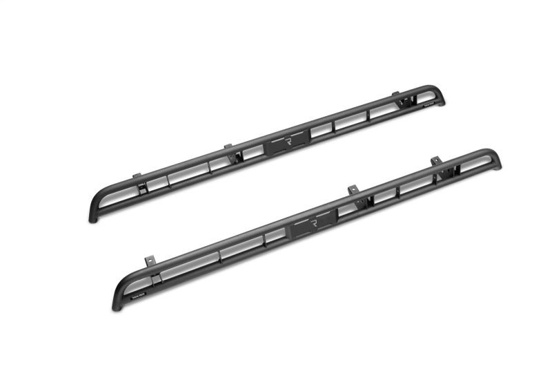N-Fab T154RKRCC RKR Rails 16-17 Toyota Tacoma Double Cab - Tex. Black - 1.75in