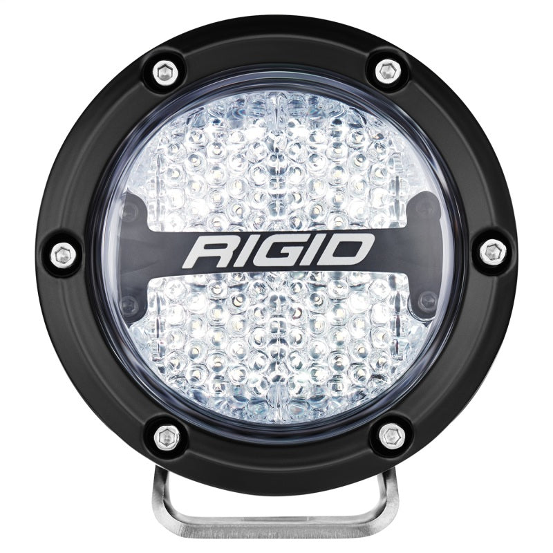 Rigid Industries 36400 360-Series 4in LED Off-Road Diffused Beam - RGBW Backlight (Pair)