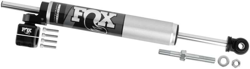 FOX 985-02-122 Fox 2007+ Jeep JK 8.2in 2.0 Tie Rod Clamp Steering Stabilizer