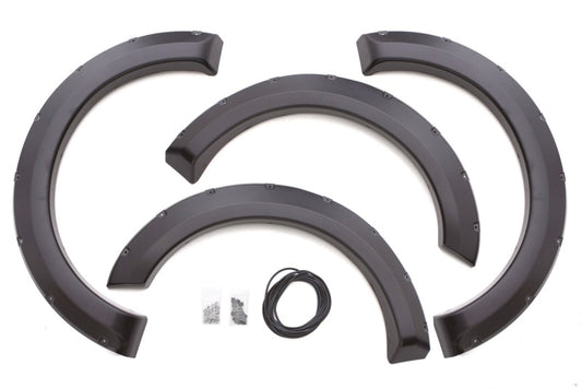 LUND RX312T Lund 09-14 Ford F-150 (Ex Raptor) RX-Rivet Style Textured Elite Series Fender Flares - Black (4 Pc.)