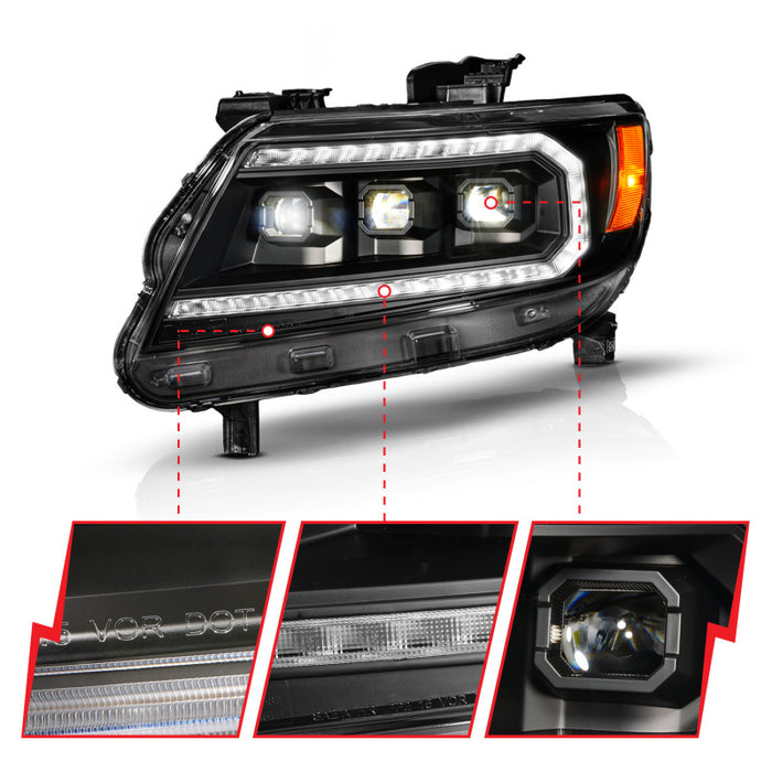 ANZO 111634 ANZ LED/Projector Headlights