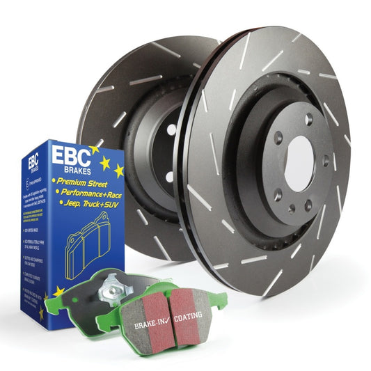 EBC S2KF1384 S2 Kits Greenstuff Pads and USR Rotors
