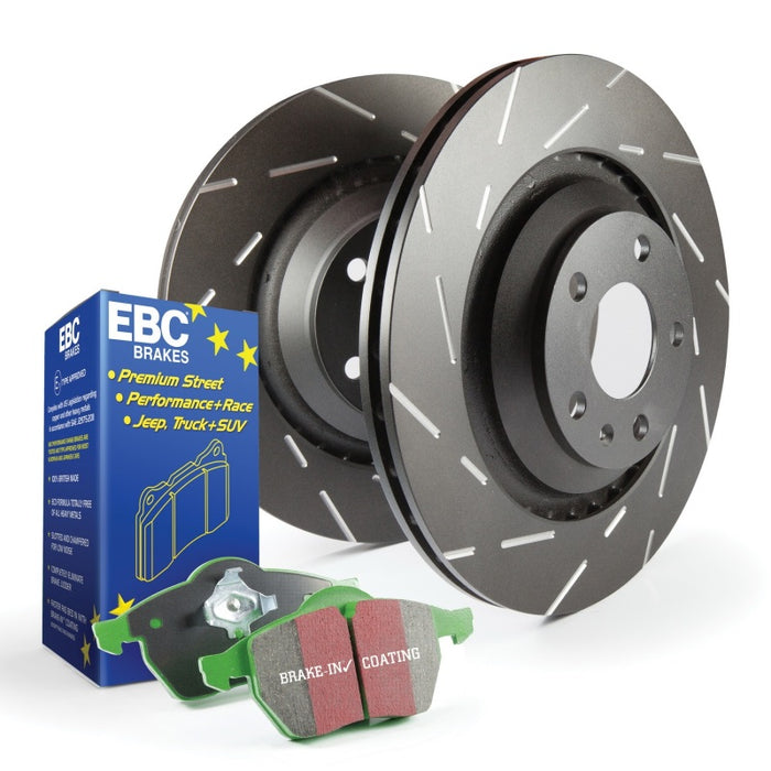 EBC S2KR1884 S2 Kits Greenstuff Pads and USR Rotors