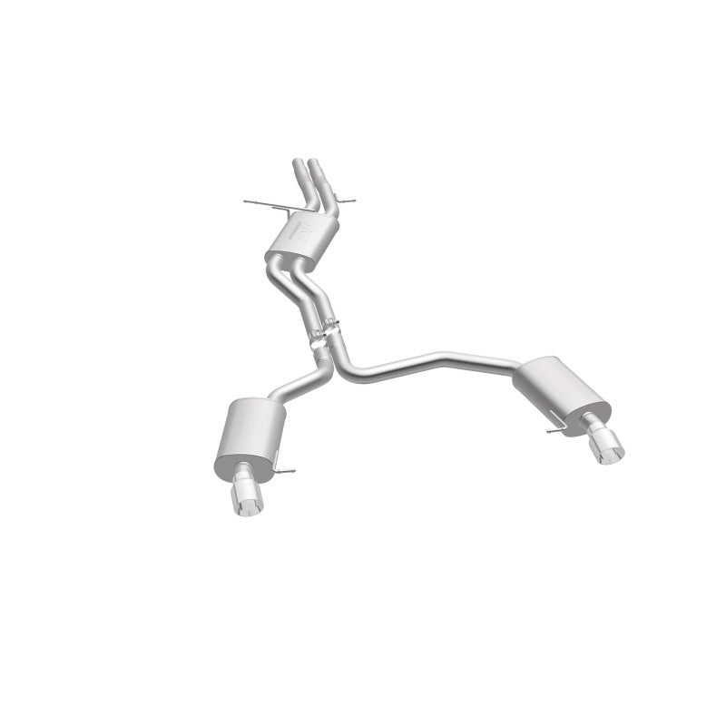 Magnaflow 19159 MagnaFlow Sys C/B 12-15 Audi A6 / A7 3.0L V6 SS 2.5in Dual Split Rear Ext 4in Tips