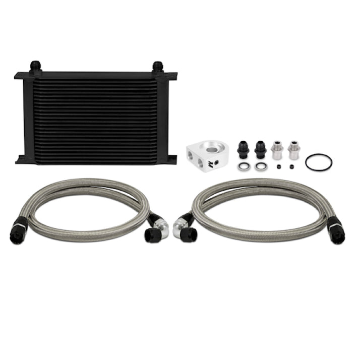 Mishimoto MMOC-U Universal 10 Row Oil Cooler Kit (Metal Braided Lines)