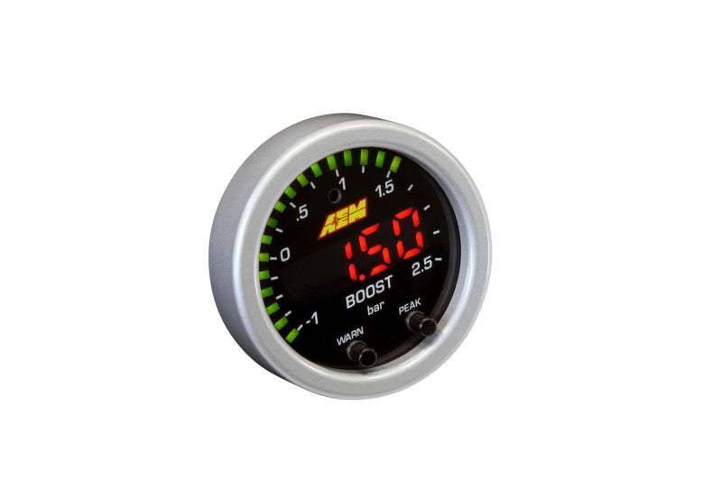 AEM 30-0306 X-Series Boost Pressure -30inHg 35psi Gauge