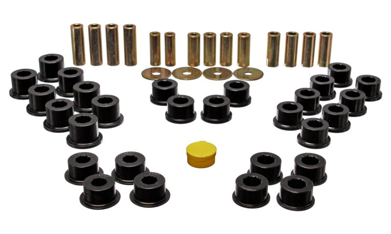 Energy Suspension 11.3106G 90-97 Mazda Miata Black Rear Control Arm Bushing Set
