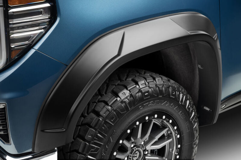 Husky Liners 2804946 19-24 GMC Sierra 1500 (69.9/79.4in. Bed) DRT Style Fender Flares (Smooth) 4pc - Blk