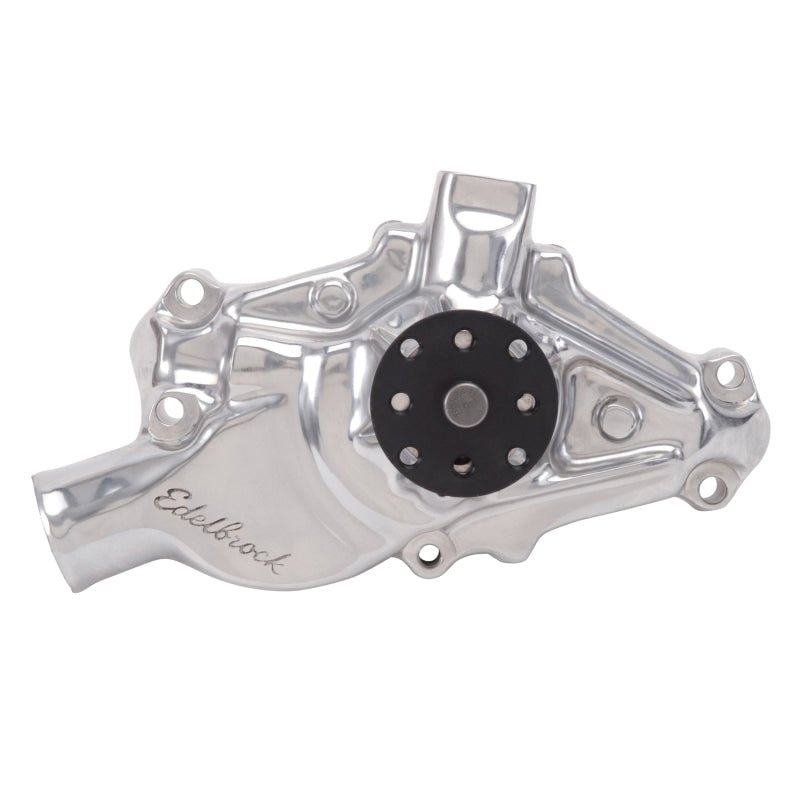 Edelbrock EDE8820 SBC Water Pump - Short Polished