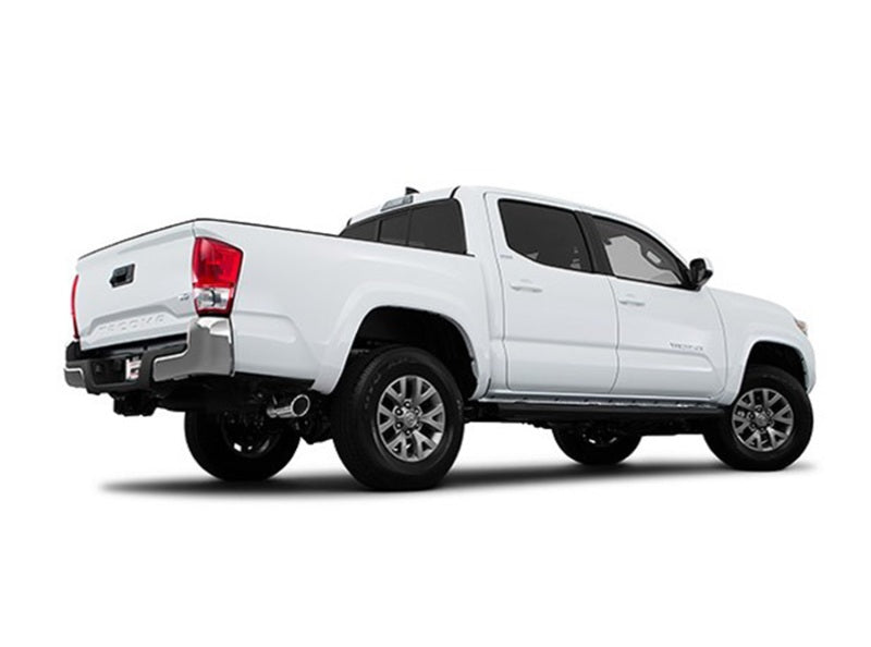 Borla 140680 2016 Toyota Tacoma 3.5L V6 Auto 4DR CC SB S-Type 2.5in Single Left Rear Exit 4in Tip Exhaust
