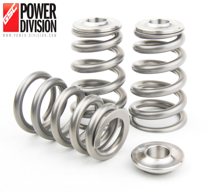 GSC Power Division 5066 GSC P-D Toyota 2JZ-GTE Single Conical Valve Spring and Ti Retainer Kit