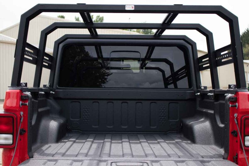 Fishbone Offroad FB21219 20+ Jeep Gladiator Bed Rack Full Tackle Rack - Black Powdercoat