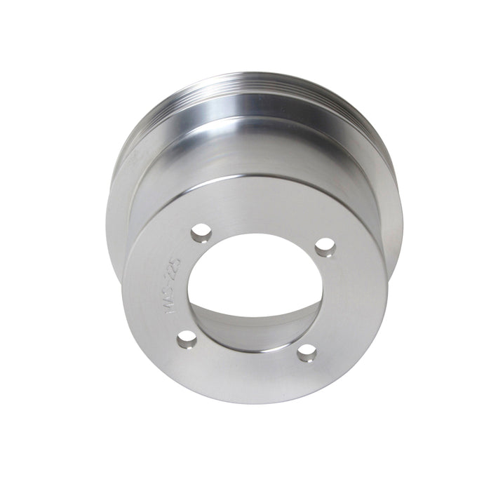 BBK 1619 94-98 Mustang 3.8 V6 Underdrive Pulley Kit - Lightweight CNC Billet Aluminum (2pc)