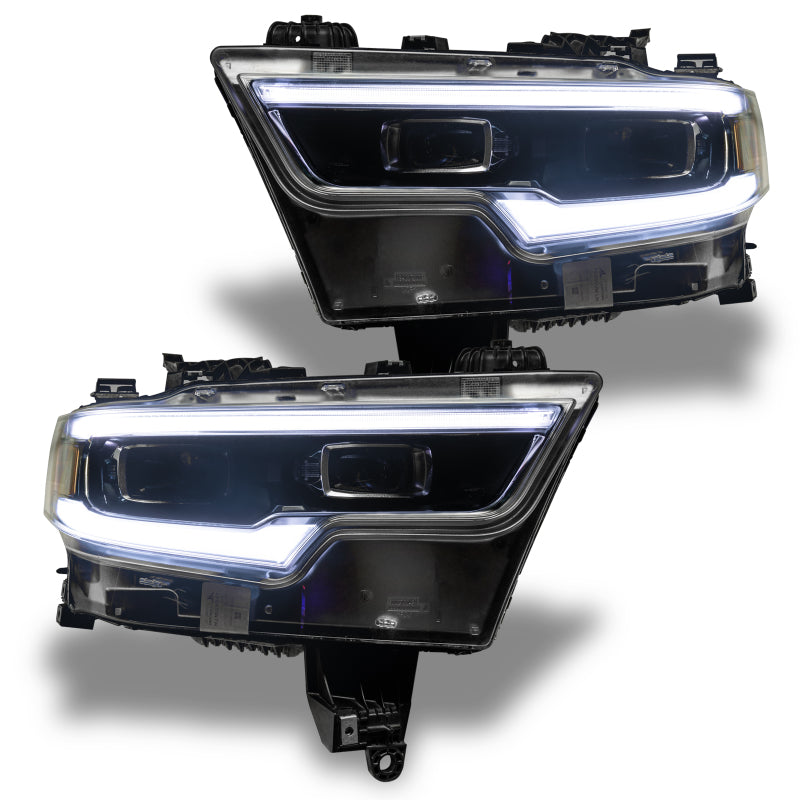 ORACLE Lighting 1448-335 Oracle 19-21 RAM 1500 Projector LED Headlight DRL Kit - RGBW+A w/ BC1 Controller SEE WARRANTY
