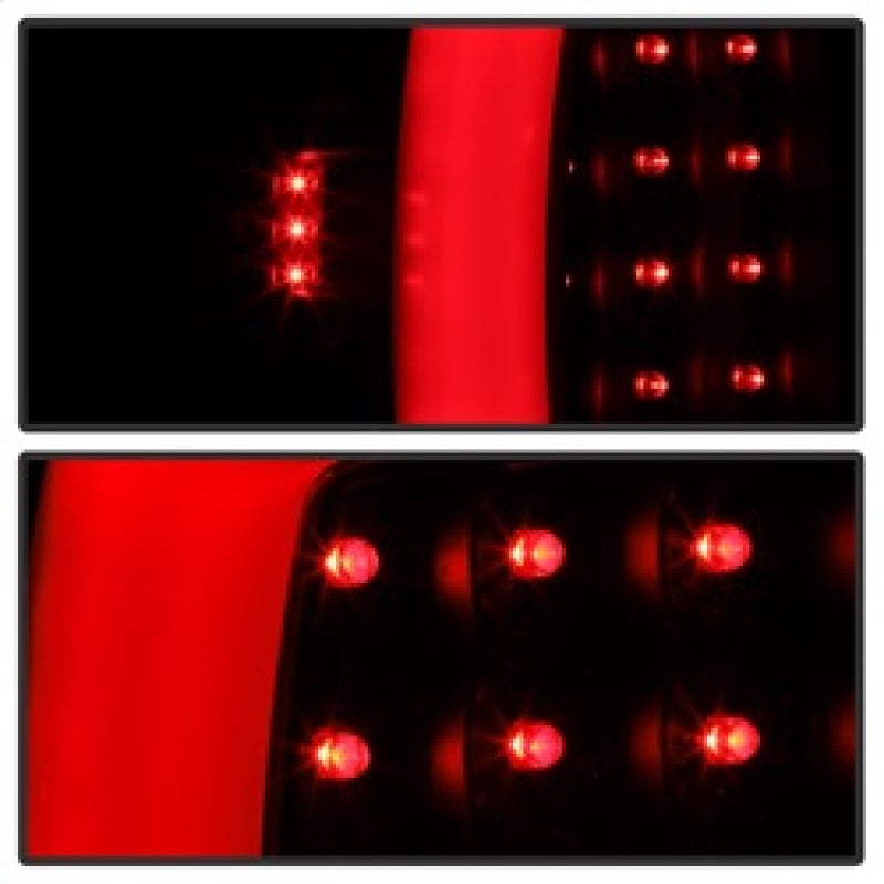 SPYDER 9038860 xTune Dodge RAM 1500 94-01 Tail Lights - Light Bar LED - Black ALT-ON-DRAM94V3-LBLED-BK