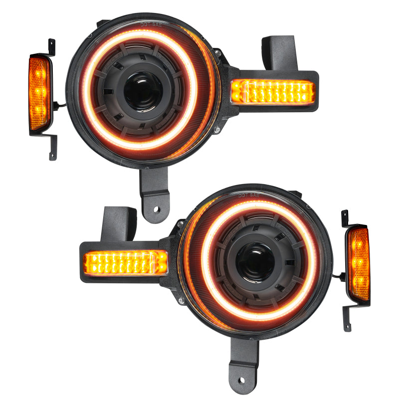 ORACLE Lighting 5886-005 Oracle 2021+ Ford Bronco Oculus BI-LED Projector Headlights
