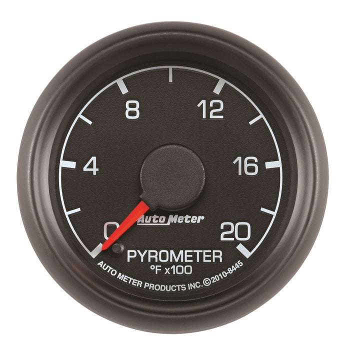 AutoMeter 8445 Autometer Factory Match Ford 52.4mm Full Sweep Electronic 0-2000 Deg F EGT/Pyrometer Gauge