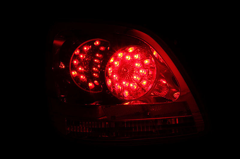 ANZO 321101 1998-2005 Lexus Gs300 LED Taillights Red/Clear