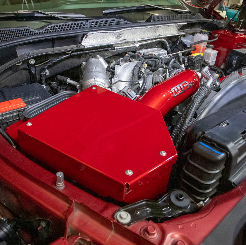 Wehrli WCF100702-GW 20-24 Chevrolet 6.6L L5P Duramax 4in Intake Kit - Gloss White