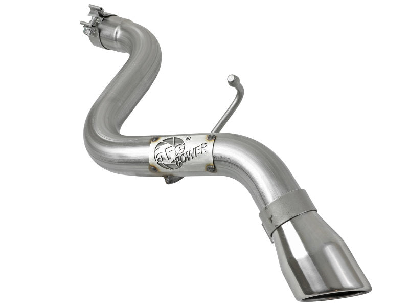 aFe 49-48070-1P MACH Force-Xp Axle-Back Exhaust System w/Polished Tip 18-20 Jeep Wrangler L4-2.0T / V6-3.6L