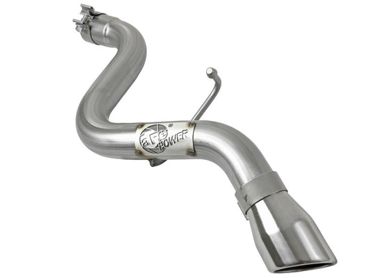 aFe 49-48070-1P MACH Force-Xp Axle-Back Exhaust System w/Polished Tip 18-20 Jeep Wrangler L4-2.0T / V6-3.6L