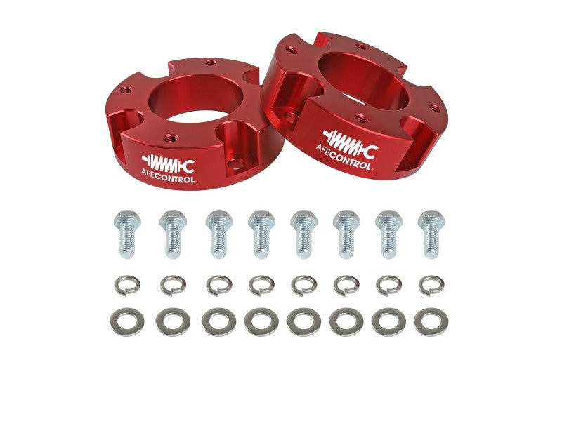 aFe 416-72T005-R CONTROL 1.875 IN Leveling Kit 22-23 Toyota Tundra - Red