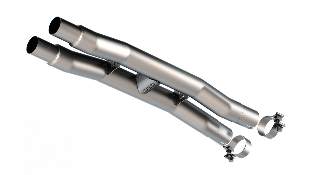 Borla 60752 15-23 Ford Mustang GT H-Pipe 2.75in OE Resonator Replacement