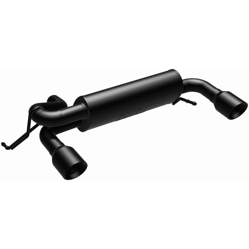 Magnaflow 19555 MagnaFlow 2021 Ford Bronco 2.3L I-4 Axle-Back Exhaust w/ Dual Split Rear Style Exit- Black Tips