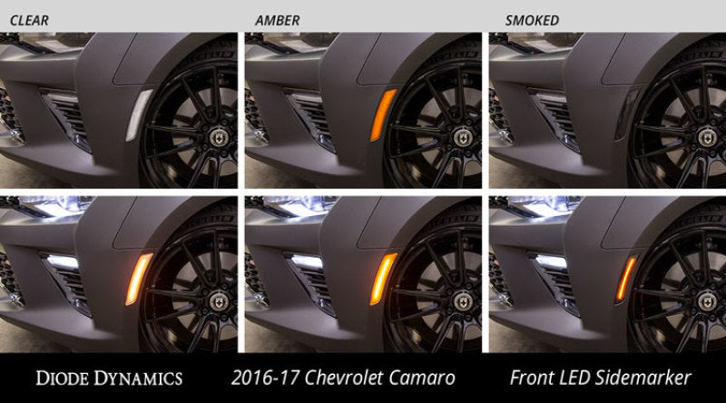 Diode Dynamics DD5063 16-21 Chevrolet Camaro LED Sidemarkers Smoked (set)