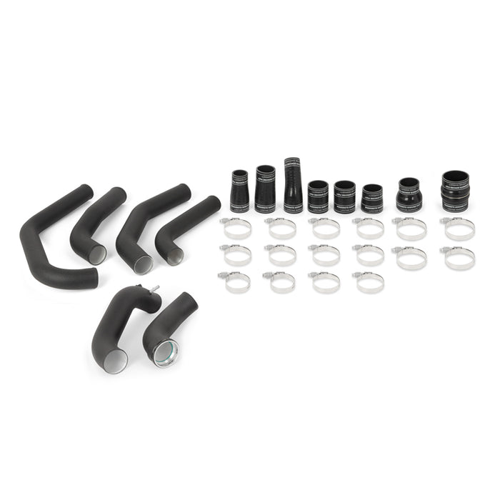 Mishimoto MMICP-F27T-15KWBK 15-17 Ford F-150 2.7L EcoBoost I/C Pipe Kit - Wrinkle Black