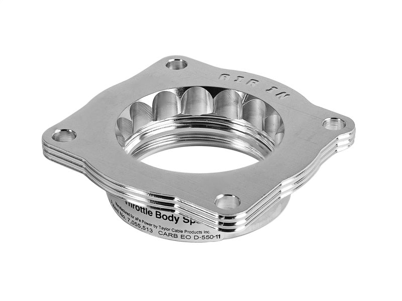 aFe 46-31008 Silver Bullet Throttle Body Spacers TBS BMW 325i (E46) 01-06 L6-2.5L