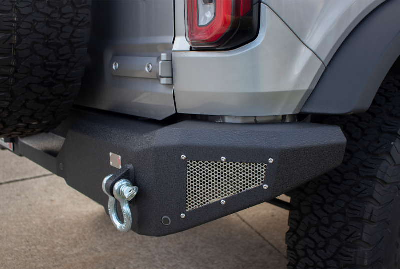 Fishbone Offroad FB22360 2021+ Ford Bronco Rear Bumper - Black
