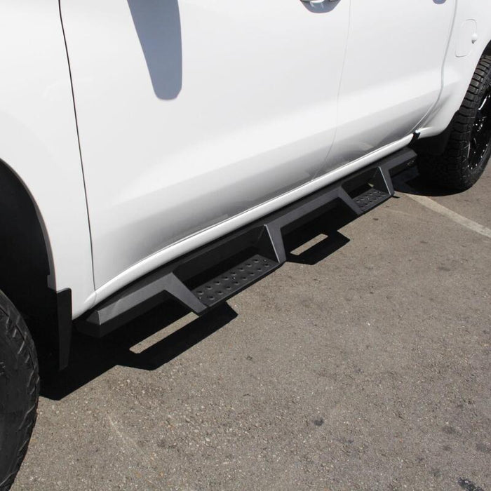 Westin 56-14135 2019 Chevrolet Silverado / GMC Sierra 1500 Crew Cab Drop Nerf Step Bars - Textured Black