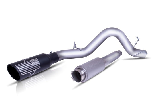Gibson 70-0004 07-18 Toyota Tundra Limited 5.7L 4in Patriot Series Cat-Back Single Exhaust - Stainless