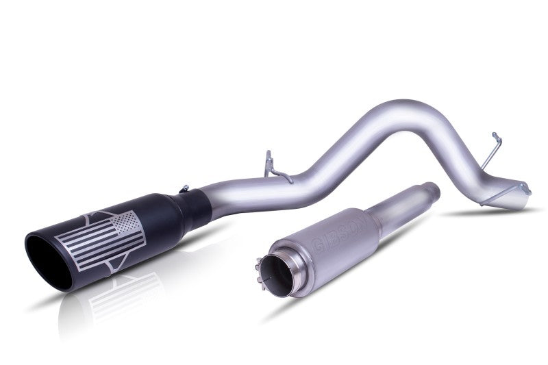 Gibson 70-0004 07-18 Toyota Tundra Limited 5.7L 4in Patriot Series Cat-Back Single Exhaust - Stainless