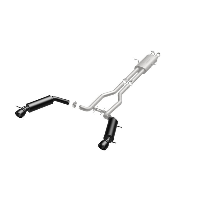 Magnaflow 19123 MagnaFlow Cat-Back 15-16 Land Rover Ranger Rover V6 SS 2.5in Dual Split Rear Exit 4.5in Black Tips